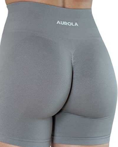 Image of AUROLA Intensify Workout Shorts for Women Seamless Scrunch Short Gym Yoga Running Sport Active Exercise Fitness Shorts
