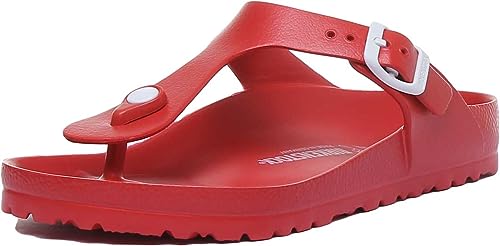 Image of Birkenstock Gizeh Flip Flops Women White Flip Flops Shoes, Multicolour, 6 US
