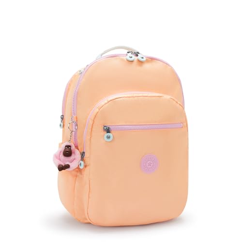 Image of Kipling Women's Seoul Extra Large 17 inch Laptop Backpack, Durable, Roomy with Padded Shoulder Straps, Built-In Protective Sleeve
