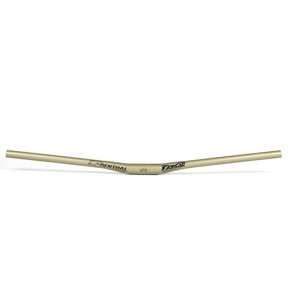 Renthal V3 Fatbar Riser Guidon 31,8 mm, 800 x 40 mm, 7°/5°, doré, M178-02-007-01