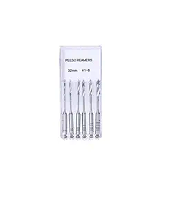 NMD Dental Peeso Reamers (32 MM, 1-6)