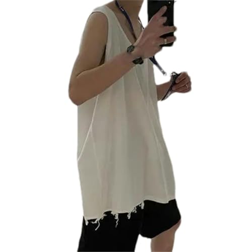 Gilet streetwear homme JXQXHCFS le débardeur ample pour rester au frais tout l'été