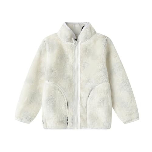 LittleSpring Kids Polar Fleece Jackets Fur Lined Winter Printed Outerwear2