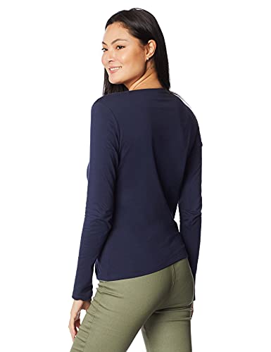 Blusa Tradicional Lisa, Malwee, Feminino, Azul Marinho, G