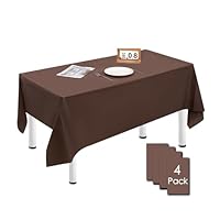 Tovaglia Per Feste Noir 137x274 Cm - Impermeabile Antimacchia, Per Compleanni, Matrimoni E Eventi - Foto 10