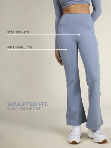 Image of CAVA Tall High-Waisted Sculpt Bootcut Leggings for Women | Stretchy Compressive Flare Pants for Workout, Yoga & Everyday Wear