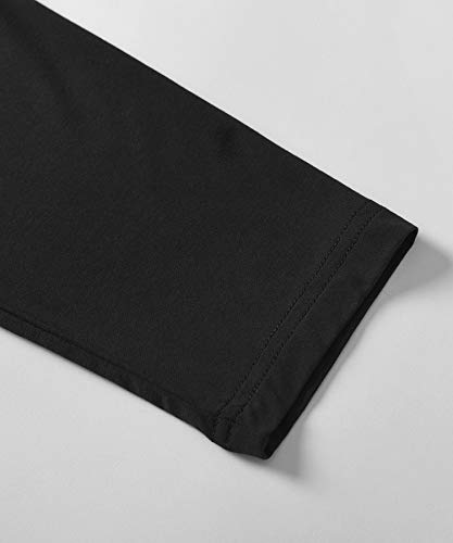 Latuza Women's Viscose Pajamas Top Long Sleeves Sleep Shirt3