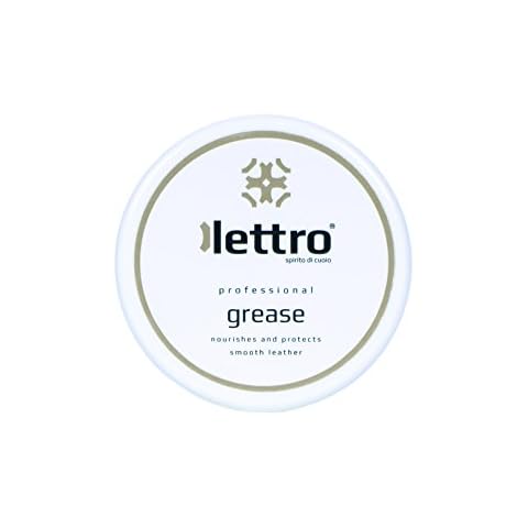 Lettro Leather Grease Based on Natural Mineral and Plant Oils, Vegan, Waterproofs, Protects and Restores Smooth and Oiled Leather, 100 ml – 3.40 fl. oz. Cover