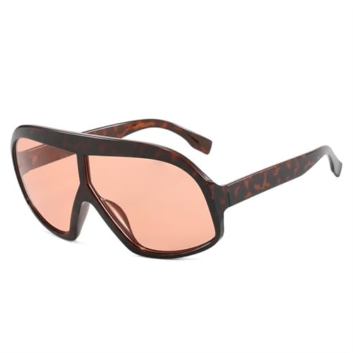 Gafas De Sol De Ciclismo Con Montura Grande For Hombres Y Mujeres, Gafas De Sol Deportivas For Vacaciones Al Aire Libre Con Protección UV400.(Pink)
