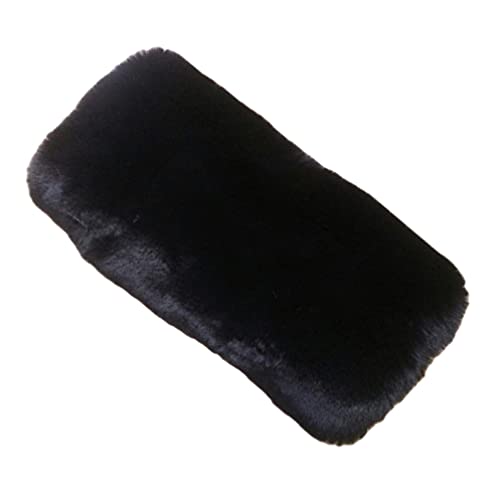 Faux Fur Hand Women Winter Warmer Fuzzy Pouch Furry Plush Muffler Thickened Comfortable Warm Winter for Women Girls Cold Weather
