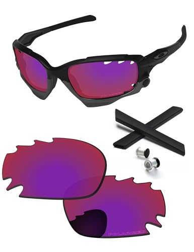 Image of Replacement Lenses for Oakley Racing Jacket /Jawbone Vented OO9171 62mm - Precision Fit, UV Block & Impact Resistant