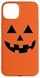 iPhone 15 Plus Classic Jack-O-Lantern Halloween Pumpkin Face Trick or Treat Case