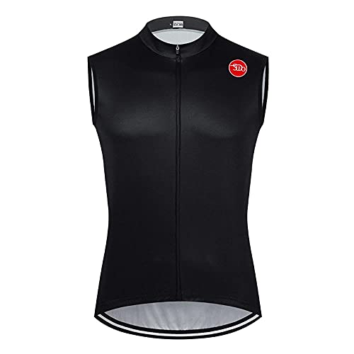 Sudusudo Men's Cycling Jersey Sleeveless Tops Clothing Bike Shirts Vest Breathable Bicycle Clothing Jacket #TOP10