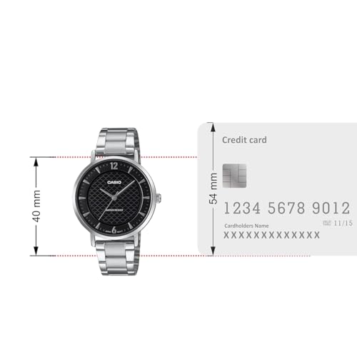 Image of Casio Enticer Ladies LTP-VT04D-1ADF Analog Black Dial Women (A2428)