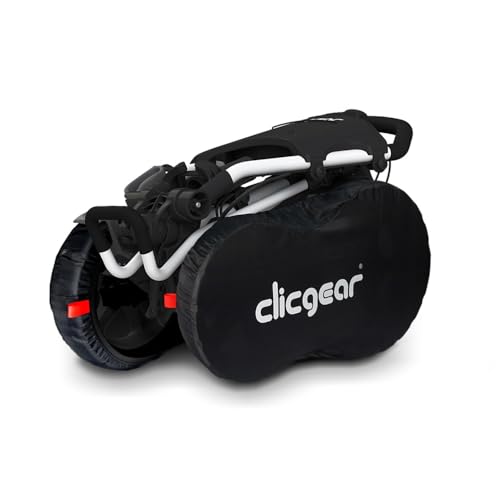 Clicgear 4-Wheel Golf Push Cart Wheel Cover for Model 8.0 and 8.0+