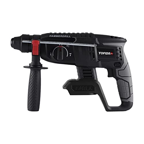 TEMSOOM Yofidra 3-in-1-Elektrohammer, elektrische Spitzhacke, elektrische Bohrmaschine, bürstenloser Motor, kabelloses…