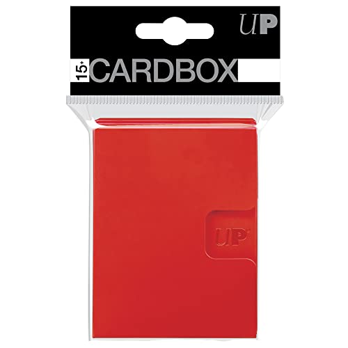 Ultra Pro - Card Protector Pro 15+ Card Box 3Ct (Red) - Protect Your Valuable Sports Cards, Gaming Cards, And Collectible Trading Cards, Fits Inside Ultra Pro Deck Box For Extra Protection #TOP19