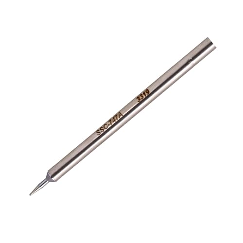 Image of Metcal SSC-747A Series SSC Hand Soldering Cartridge for Most Standard Applications, 775F Maximum Tip Temperature, Bevel 60, 1.78mm Tip Size, 14.2mm Tip Length
