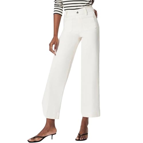 Pantalon jean stretch homme à couleur unie et coupe droite intemporelle