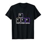 Touches WASD emblématiques pour un design élégant. Les joueurs comprennent WASD, c'est leur façon de se déplacer. Les joueurs qui connaissent leur clavier adorent ce design. Pour les joueurs occasionnels et aussi pour les joueurs passionnés.