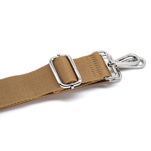 Image of S&loyoe Thickened Solid Color Purse Straps Replacement Crossbody Bag Strap Adjustable Wide Guitar Straps for Handbags 1.5inch