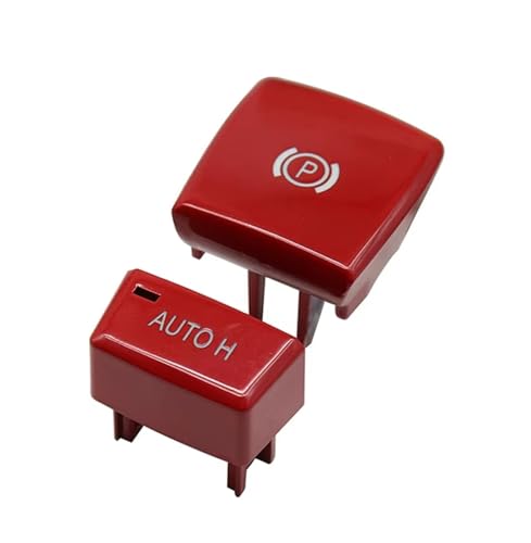 Bouton frein à main électronique rouge type C pour BMW X5 E70 et X6 E71
