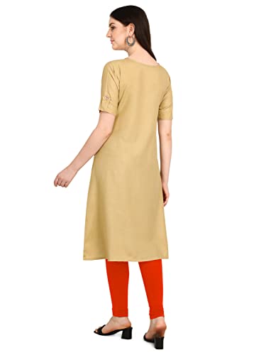 Image of Leriya Fashion Women's Cotton Anarkali Kurta