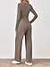 Trendy Queen 2 Piece Lounge Sets for Women Fall Outfits 2025 Fashion Two Piece Sweatsuits Business Casual Outfits Clothes Mocha M