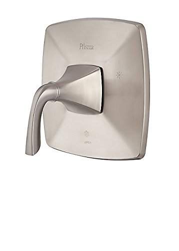 Bordure de douche Pfister LG897BSK en nickel brossé au design élégant