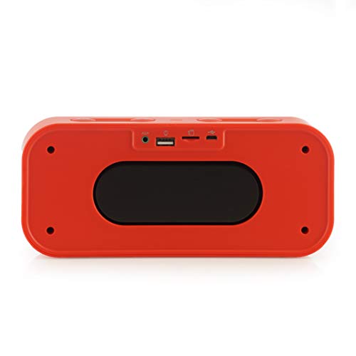 Image of KORYO Portable Wireless Stereo Speaker BV660-Red