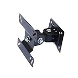 Supporto Da Parete For Display LCD LED A Schermo Piatto Da 10"-24" – LCD-7R Full Motion, Carico 8 Kg, VESA Max. 100 * 100 Mm, Rotazione A 360°