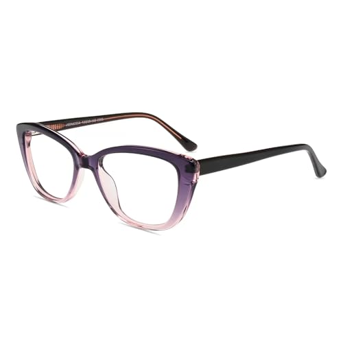Image of Firmoo Blue Light Blocking Computer Reading Glasses Vintage Cateye Acetate Frame for Women 0.5x-3.0x