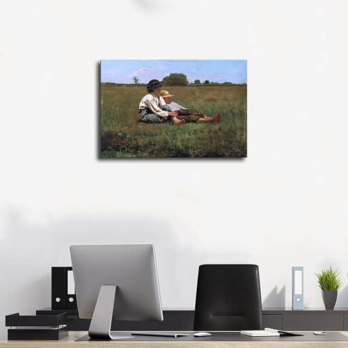 Impression sur toile Winslow Homer poster décoration murale cadre suspendu 20x30 cm