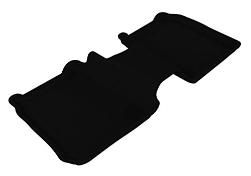 3D MAXpider 2009-2019 Ford Flex Kagu 2nd Row Floormats - Black (L1FR05121509)
