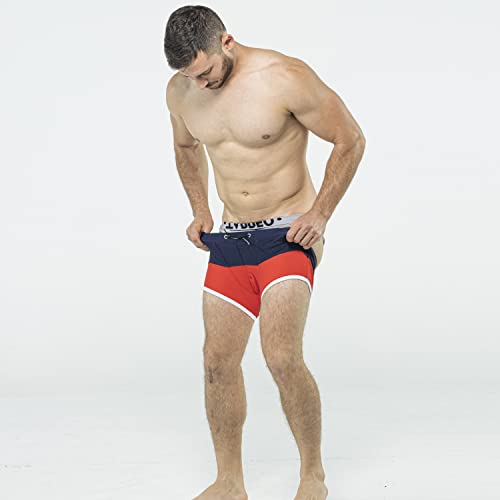 Taddlee Men's Swimwear Swimming Boxer Trunks Briefs Shorts Square Cut Swimsuits2