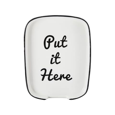 Spoon Rest for Stove Top, Ceramic Spoon Holder for Kitchen Counter, White and Cute Coffee Spoon Rest, Large Cooking Utensil Rest for Spoon, Spatula, Ladle and Coffee Spoon (5.8 * 4.5 inch) Cover