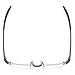 AV Minimalist Rimless Reading Glasses for Men and Women in Stainless Steel and TR90 Temple Arms for Maximum Comfort and Lightweight Fit +1.25 Magnification C1