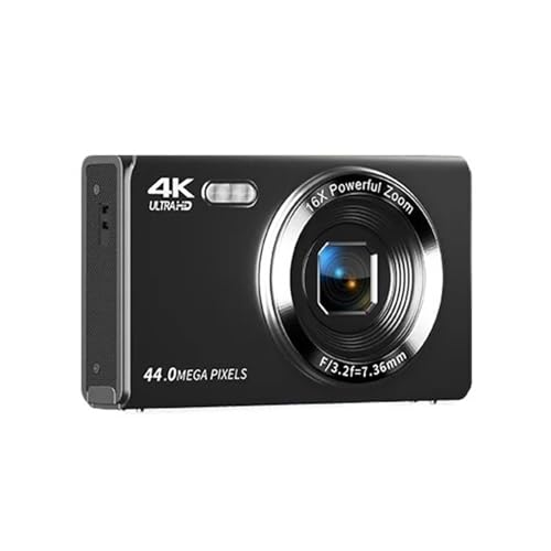 fWJ 4K fW^Jʐ^BepI[gtH[JX 4k Vlogging JRpNgJ 16X fW^Y[ 2.4 " 32GB J[h ^Ŏ^тȒP(64GB TF card)