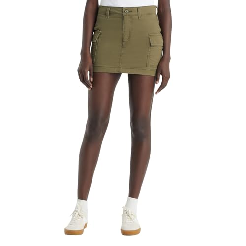 Levi's® Women's Mini Cargo Skirt Olive Night 28