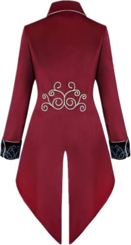 Disfraz de carnaval medieval y chaqueta steampunk vintage gótica 3