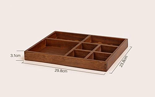 Amazon｜アンティーク調 木製 ボックス アクセサリーケース 仕切り付き