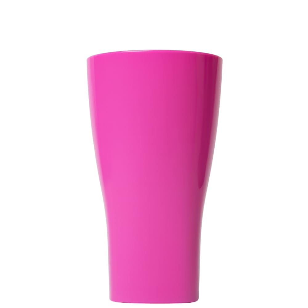 AIOS Tritan Renew Plastic Tumblers | Virtually Unbreakable and Dishwasher Safe | 380ml Capacity | Ideal for All Occasions | BPA-Free, Made in UK (4, Hot Pink)