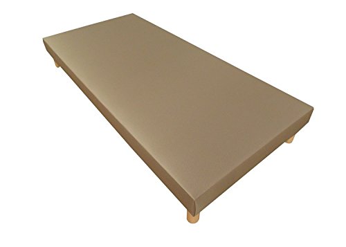 Hévéa Sélection Sommier tapissier volige déco 140 x 190 Marron