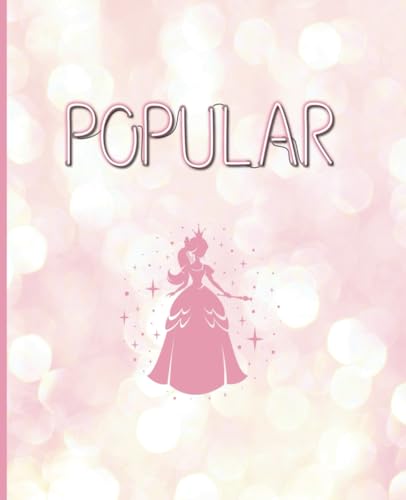 Cute Composition Notebook Journal, Wide Ruled; Wicked Fun Popular Cover with a movie aesthetic, pink bubble themed cover, 7.5 x 9.25, 120 pages, perfect for kids, teens, students and adults image 2