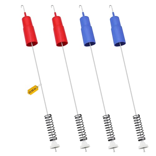 WH16X25220 GTW220ACK1WW GTW220ACK2WW GTW220ACK3WW GTW220ACK4WW GTW220ACK5WW GTW220ACK6WW GTW220ACK7WW GTW330ASK0WW GTW330ASK1WW GTW330ASK2WW Suspension Rod Kit Fit for G.E blue & red washer -23.50 in