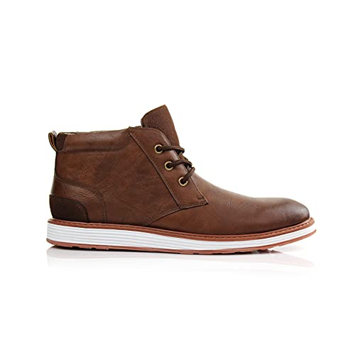 Image of Ferro Aldo Men's Chukka Boots | Classic Dress, Casual & Sneaker Styles | Lace-Up Ankle Boot for Work & Everyday Wear