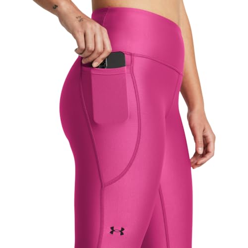 Image of Under Armour Women's HeatGear Armour High Waisted Ankle No-Slip Leggings