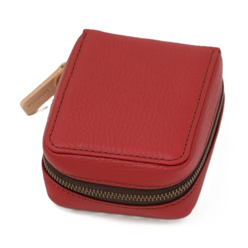 [4色から選べる]ころんと可愛いカードケース (Red)