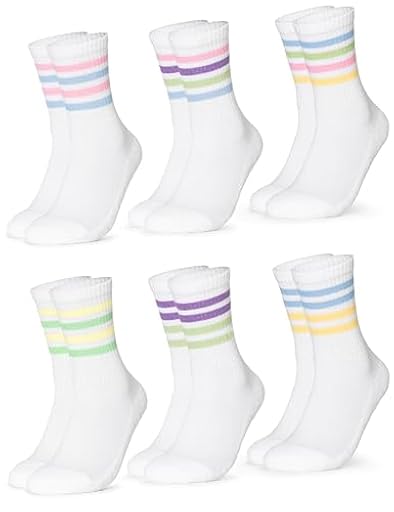 Occulto calcetines deporte mujer 80% algodon 6 pares (modelo: Steffi) 80s 39-42 | Ya disponible en tu tienda friki favorita! En mundofriki.es! Occulto calcetines deporte mujer 80% algodon 6 pares (modelo: Steffi) 80s 39-42 | Ya disponible en tu tienda friki favorita! En mundofriki.es!