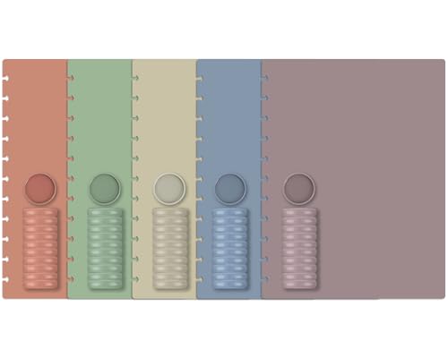 Reliure à disque gisgfim pour documents thématiques et projets d'école - 2